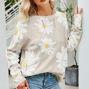 Roolee Daisies Sweater